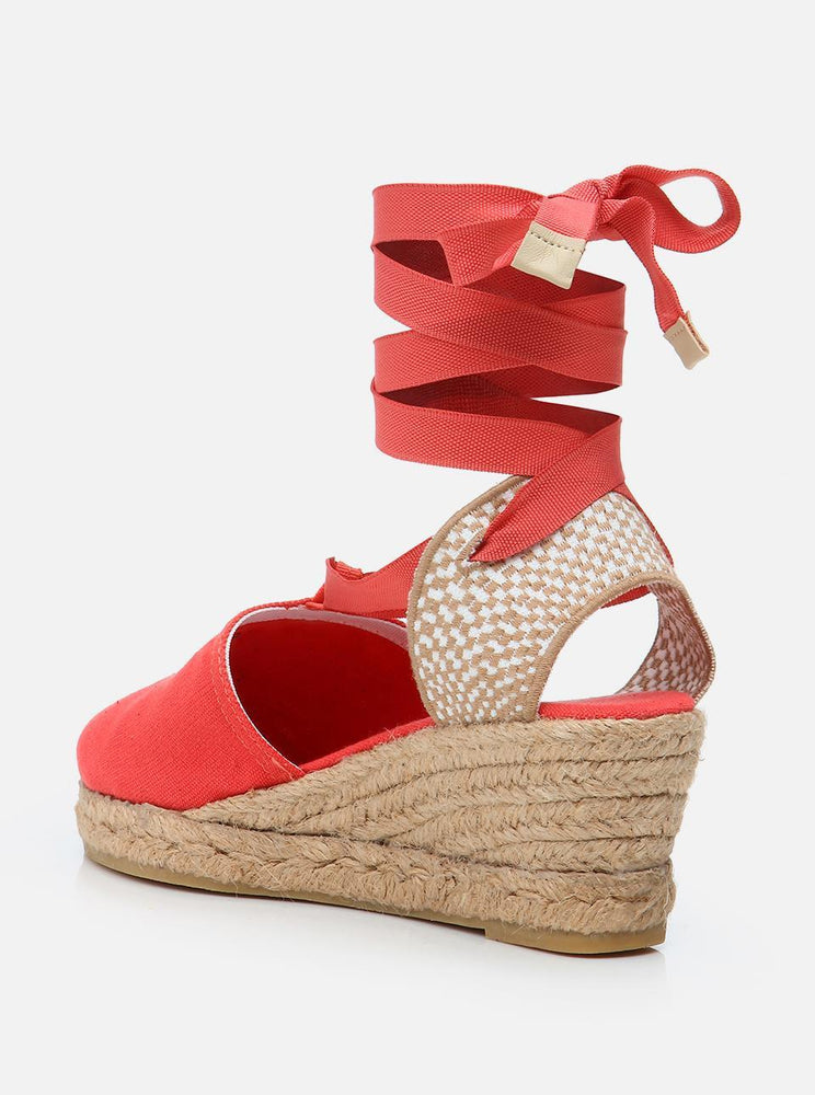 
                      
                        Molly Red Women's Wedge Heel Espadrilles
                      
                    