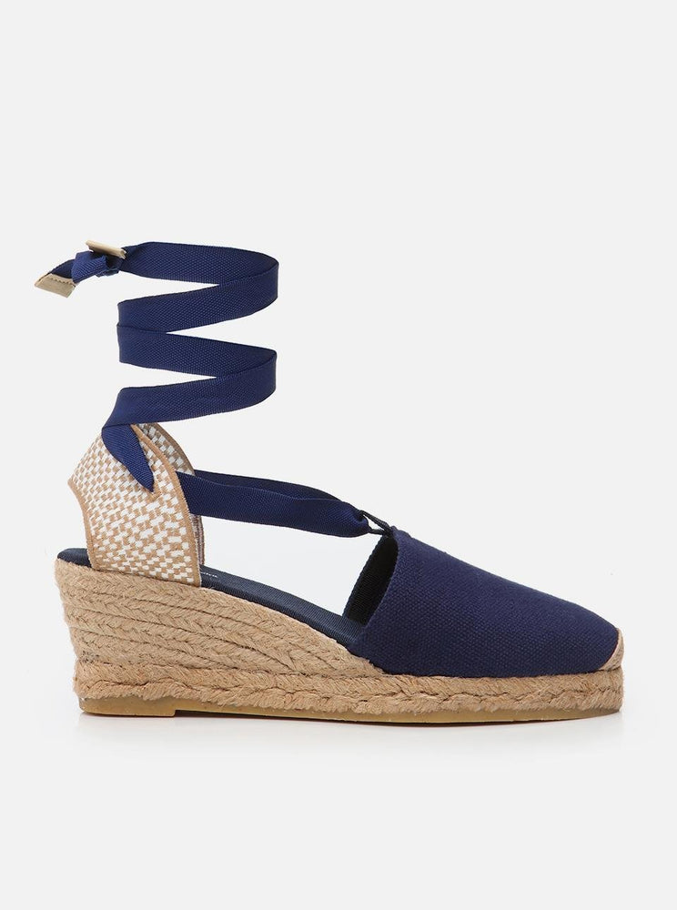 
                      
                        Molly Navy Blue Women's Wedge Heel Espadrilles
                      
                    