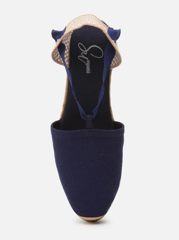 
                      
                        Molly Navy Blue Women's Wedge Heel Espadrilles
                      
                    