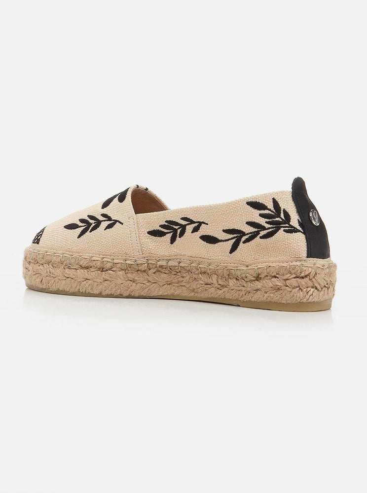 
                      
                        Naima Ecru Women's Plain Espadrilles
                      
                    