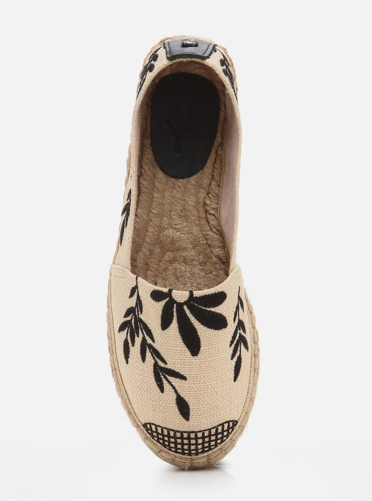 
                      
                        Naima Ecru Women's Plain Espadrilles
                      
                    