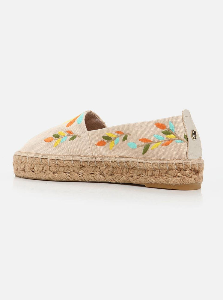 
                      
                        Nataly Beige Women's Flat Espadrilles
                      
                    