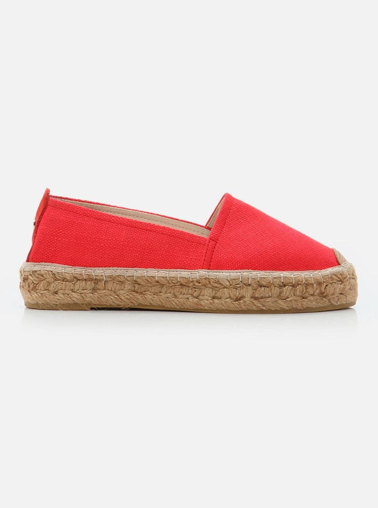 
                      
                        Nathalie Red Women's Flat Espadrilles
                      
                    