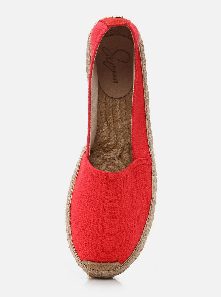 
                      
                        Nathalie Red Women's Flat Espadrilles
                      
                    