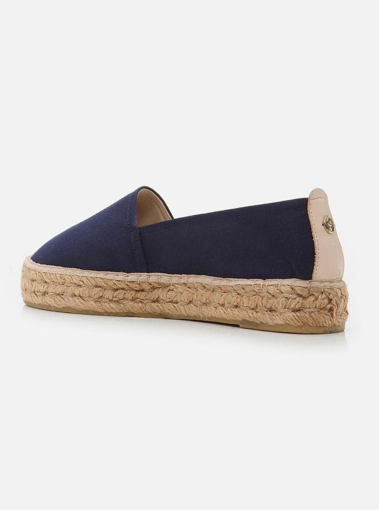 
                      
                        Nathalie Navy Blue Women's Plain Espadrilles
                      
                    