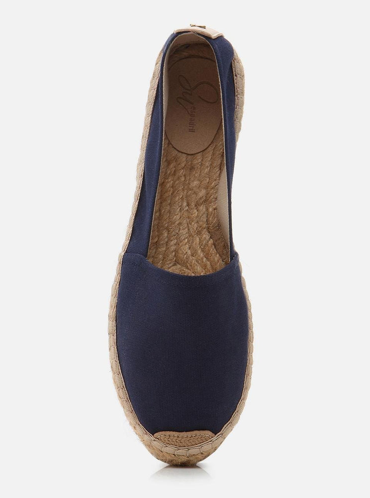 
                      
                        Nathalie Navy Blue Women's Plain Espadrilles
                      
                    