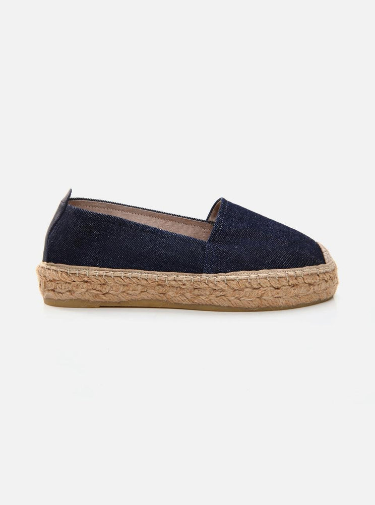 
                      
                        Nathalie Navy Blue Women's Plain Espadrilles
                      
                    