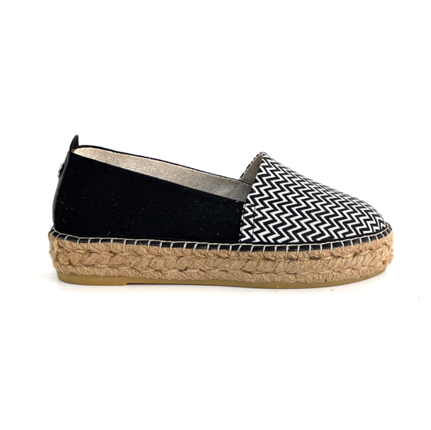 Nathan Black Women's Plain Espadrilles