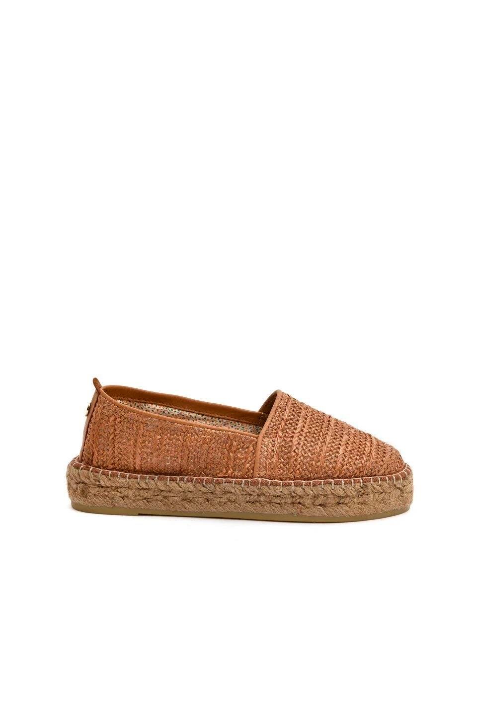 Natura Tan Women's Plain Espadrilles