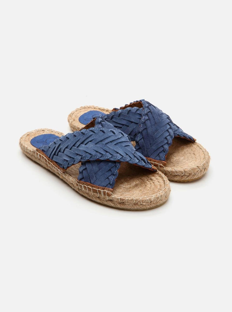 
                      
                        Osaka Indigo Blue Women's Espadrille Slippers
                      
                    