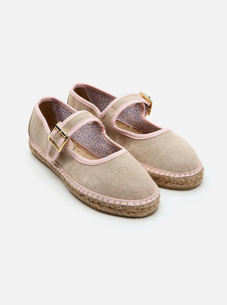 
                      
                        Owenn Beige Women's Flat Espadrilles
                      
                    