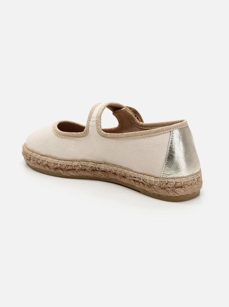 
                      
                        Owenn Ecru Women's Plain Espadrilles
                      
                    