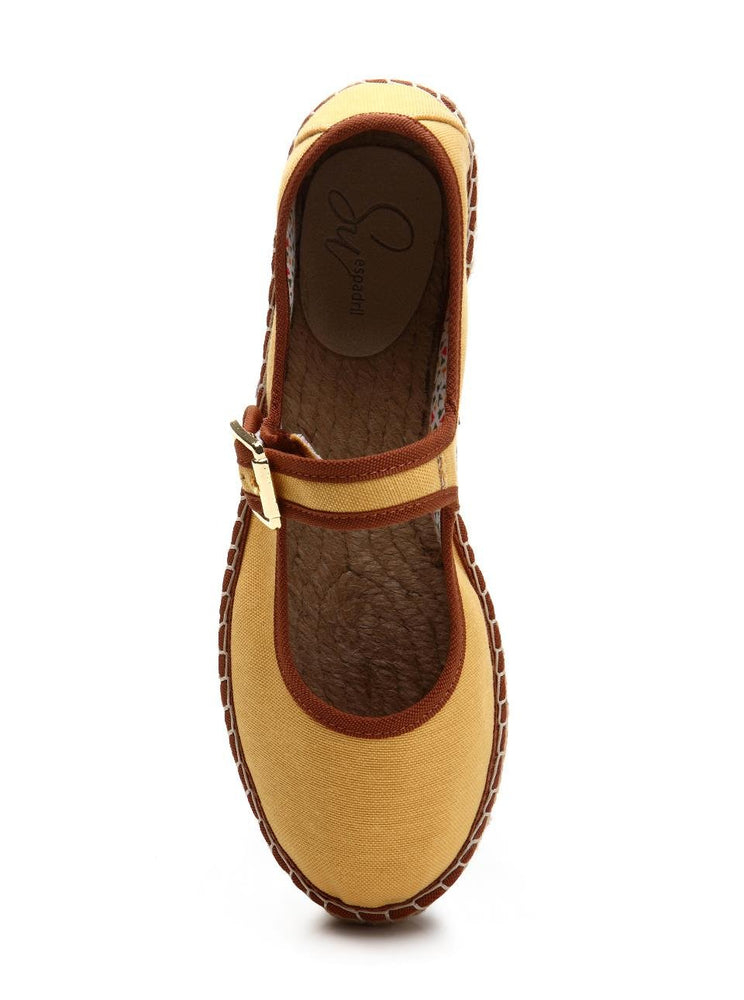 
                      
                        Owenn Yellow Women's Flat Espadrilles
                      
                    