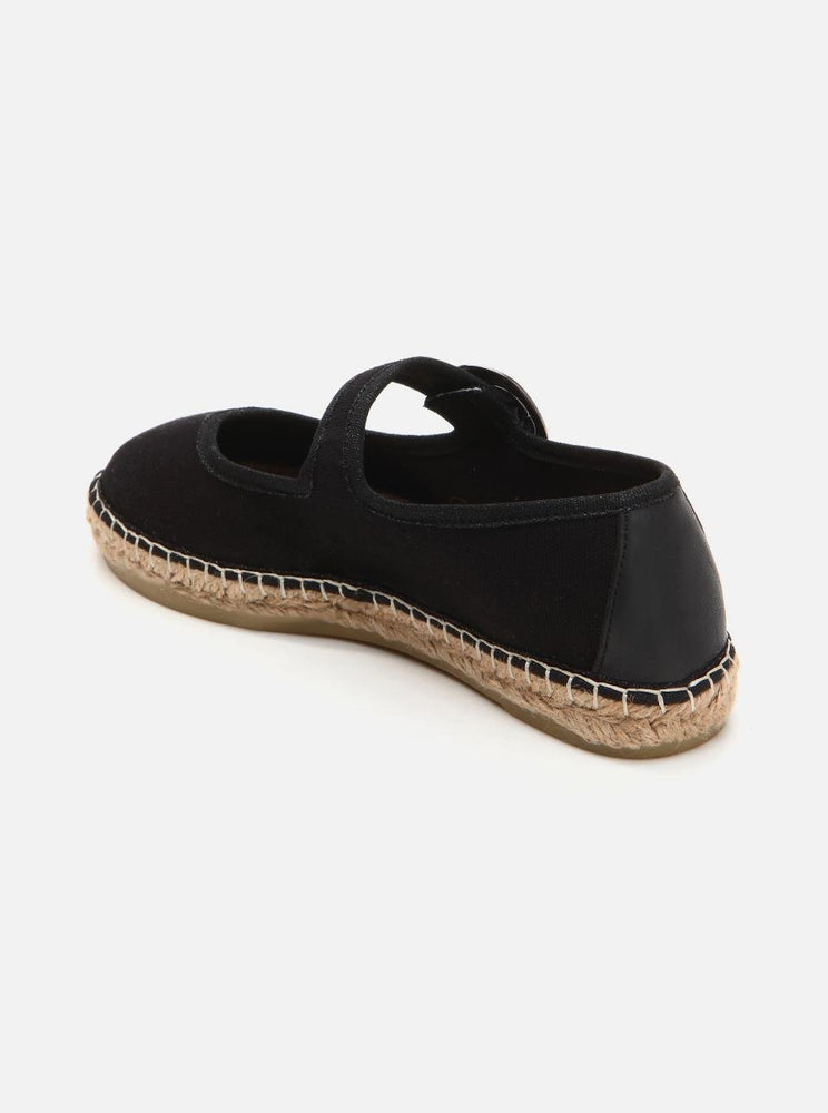 
                      
                        Owenn Black Women's Plain Espadrilles
                      
                    