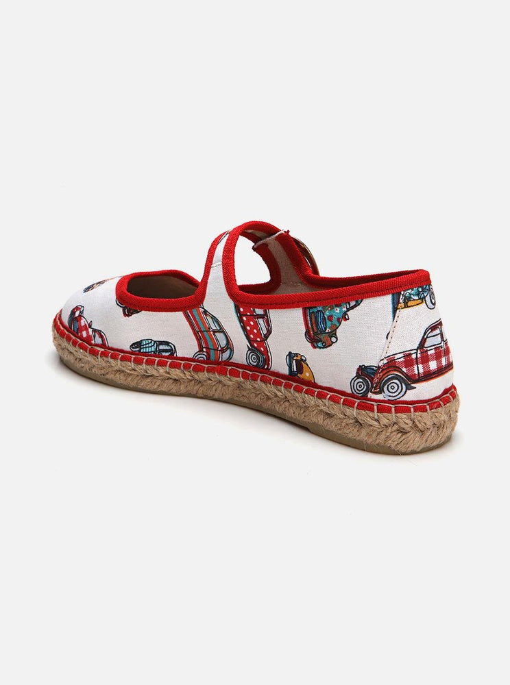 
                      
                        Paris Car Women Flat Espadrilles
                      
                    