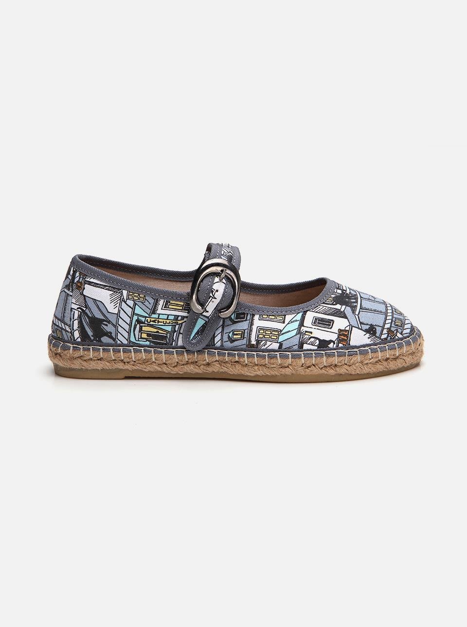 Paris Black Cat Women's Plain Espadrilles