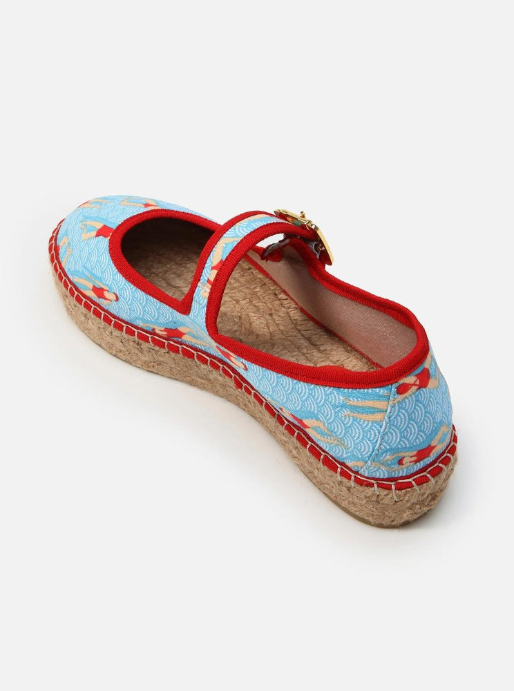 
                      
                        Paris Turquoise Women's Flat Espadrilles
                      
                    