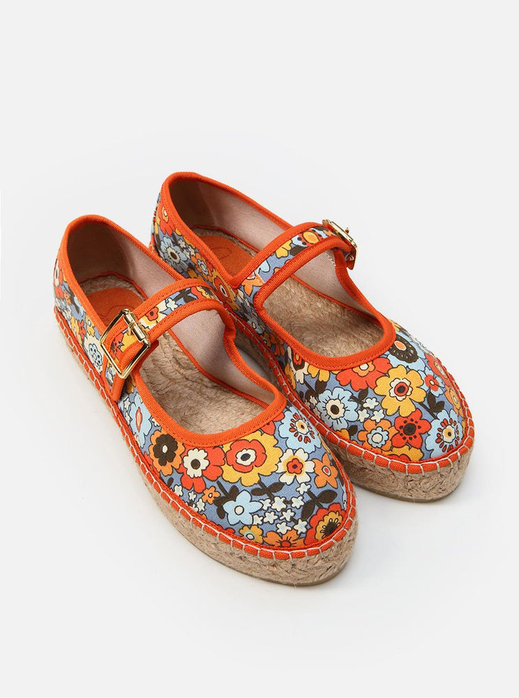 
                      
                        Paris Orange Women's Flat Espadrilles
                      
                    