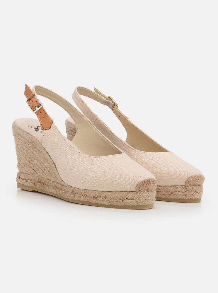 
                      
                        Pippa Ecru Women's Wedge Heel Espadrilles
                      
                    