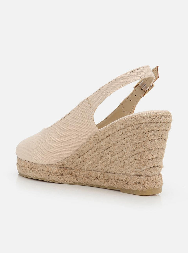 
                      
                        Pippa Ecru Women's Wedge Heel Espadrilles
                      
                    