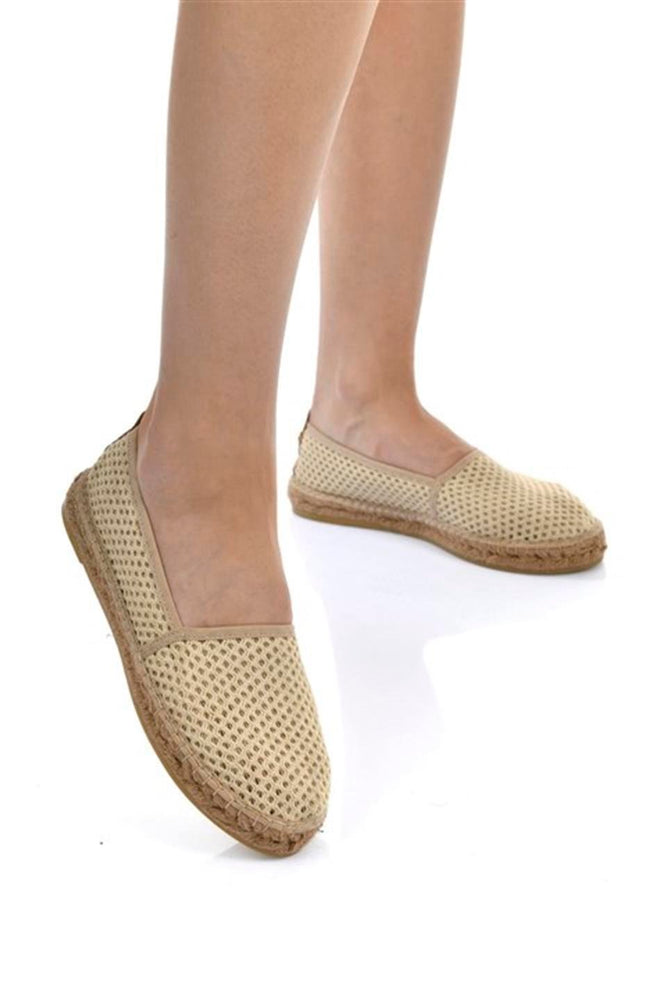 
                      
                        Rette Ecru Women's Plain Espadrilles
                      
                    