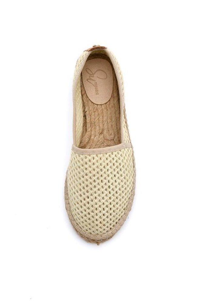 
                      
                        Rette Ecru Women's Plain Espadrilles
                      
                    