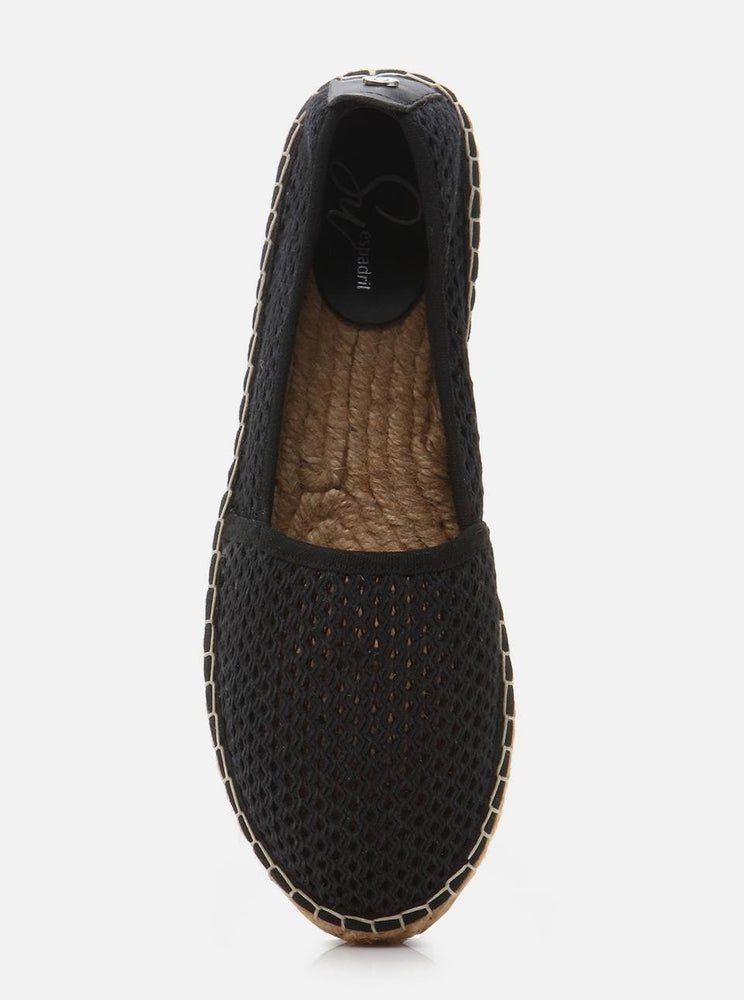 
                      
                        Rette Black Women's Plain Espadrilles
                      
                    