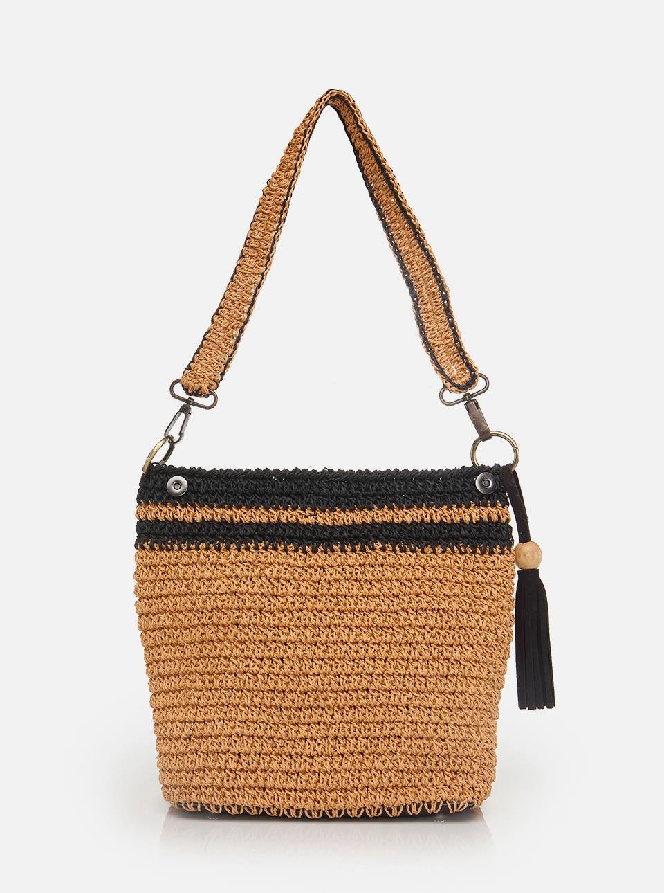 Sardinia Natural Women's Hand Knitted Bag