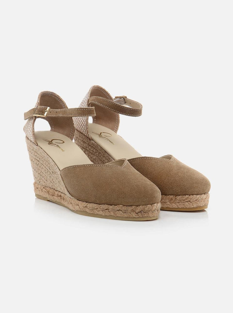 
                      
                        Sayy Dark Sand Women's Wedge Heel Espadrilles
                      
                    