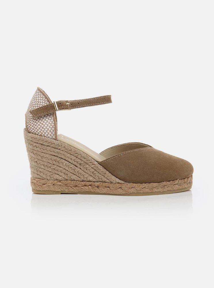 
                      
                        Sayy Dark Sand Women's Wedge Heel Espadrilles
                      
                    