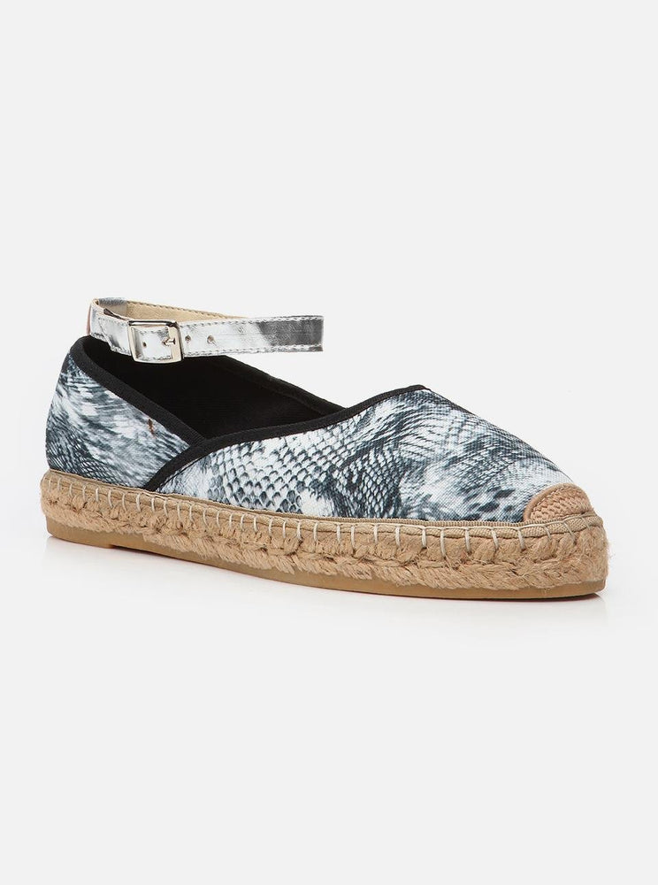 Seren Black Women's Plain Espadrilles