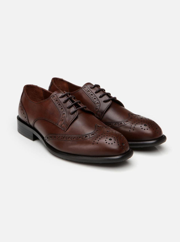 
                      
                        Sherlock Dark Brown Women's Leather Shoes
                      
                    