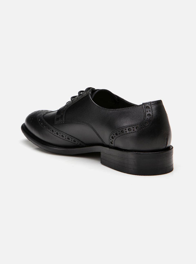 
                      
                        Sherlock Black Women's Leather Shoes
                      
                    