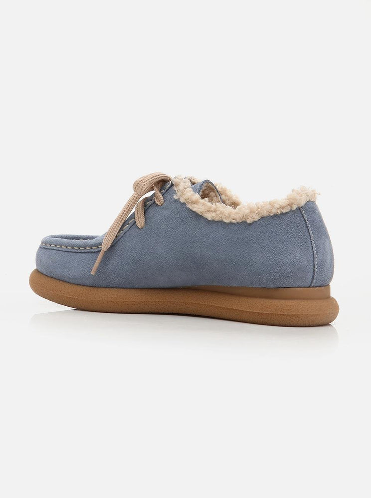 
                      
                        Siyu Blue Genuine Leather Fur Women's Shoes
                      
                    