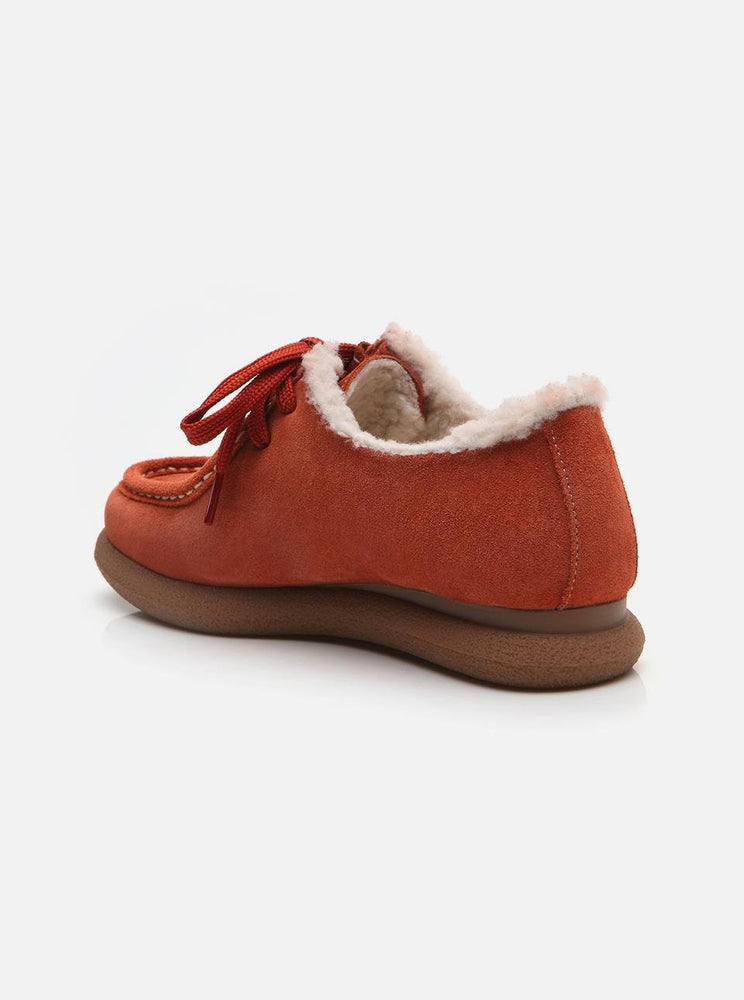 
                      
                        Siyu Cinnamon Genuine Leather Fur Women's Shoes
                      
                    