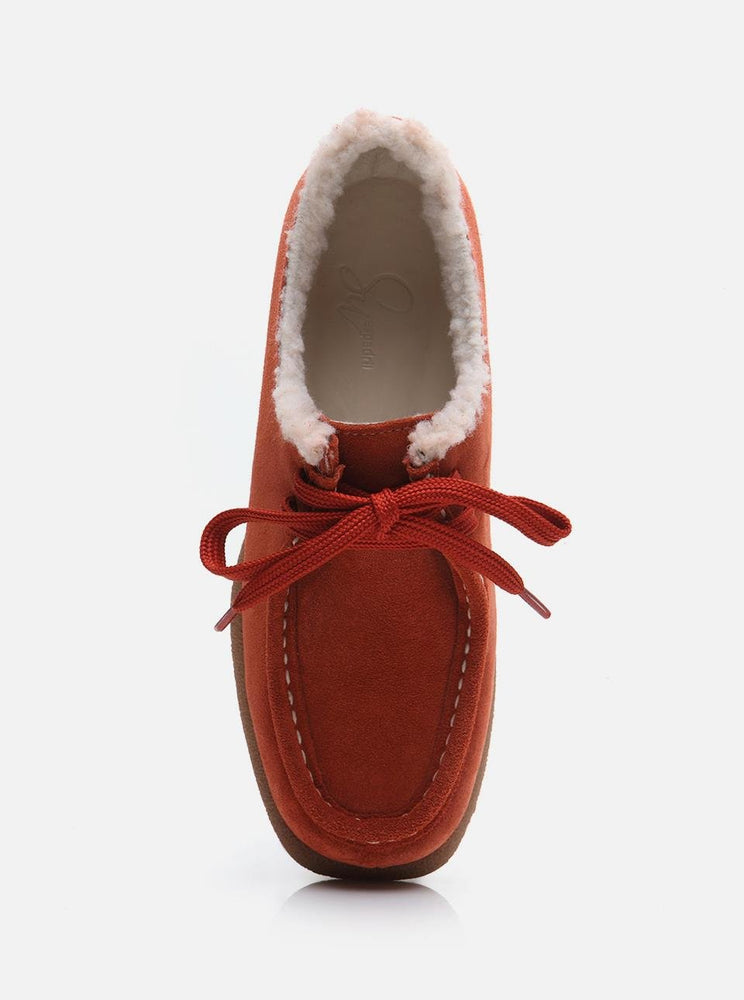 
                      
                        Siyu Cinnamon Genuine Leather Fur Women's Shoes
                      
                    