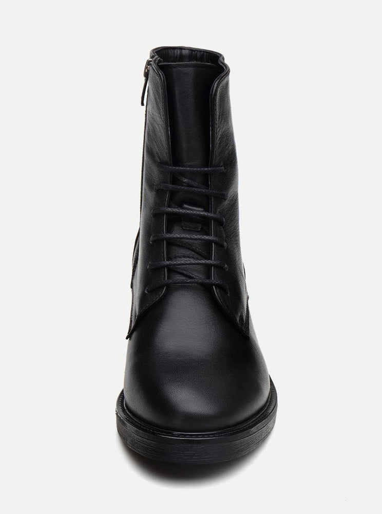 
                      
                        Steeve Black Women's Leather Boots
                      
                    