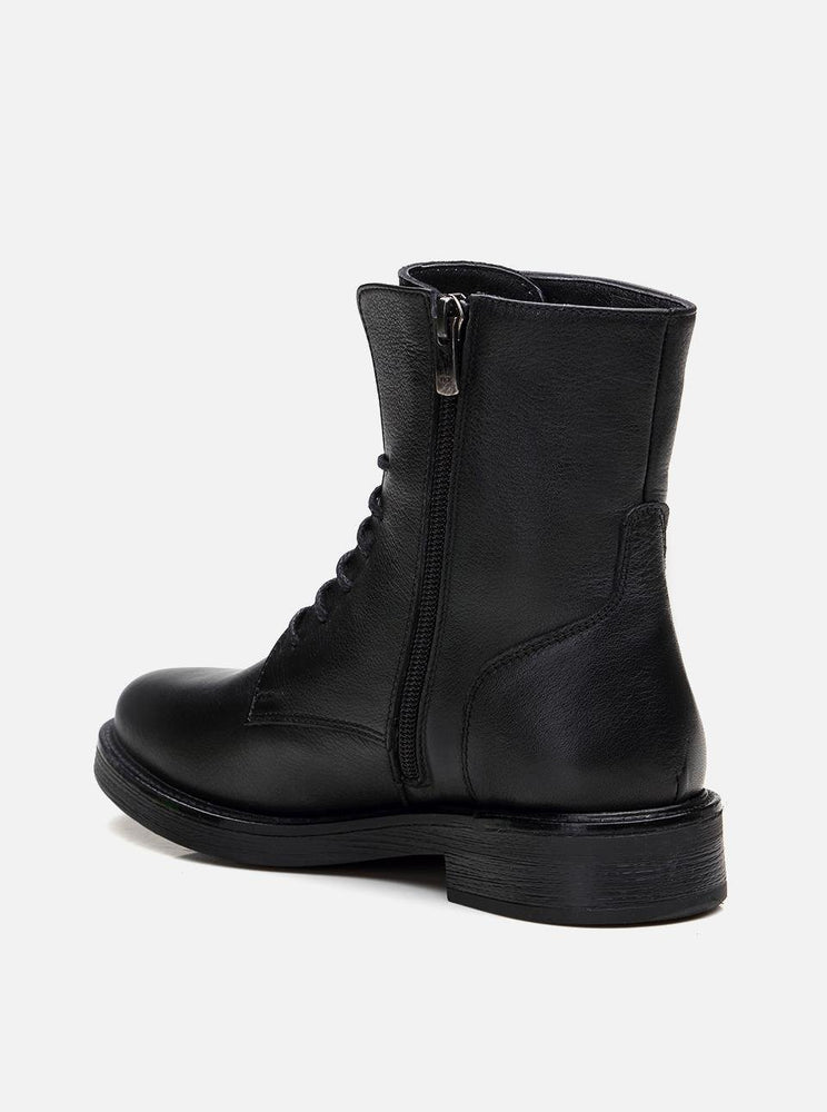 
                      
                        Steeve Black Women's Leather Boots
                      
                    