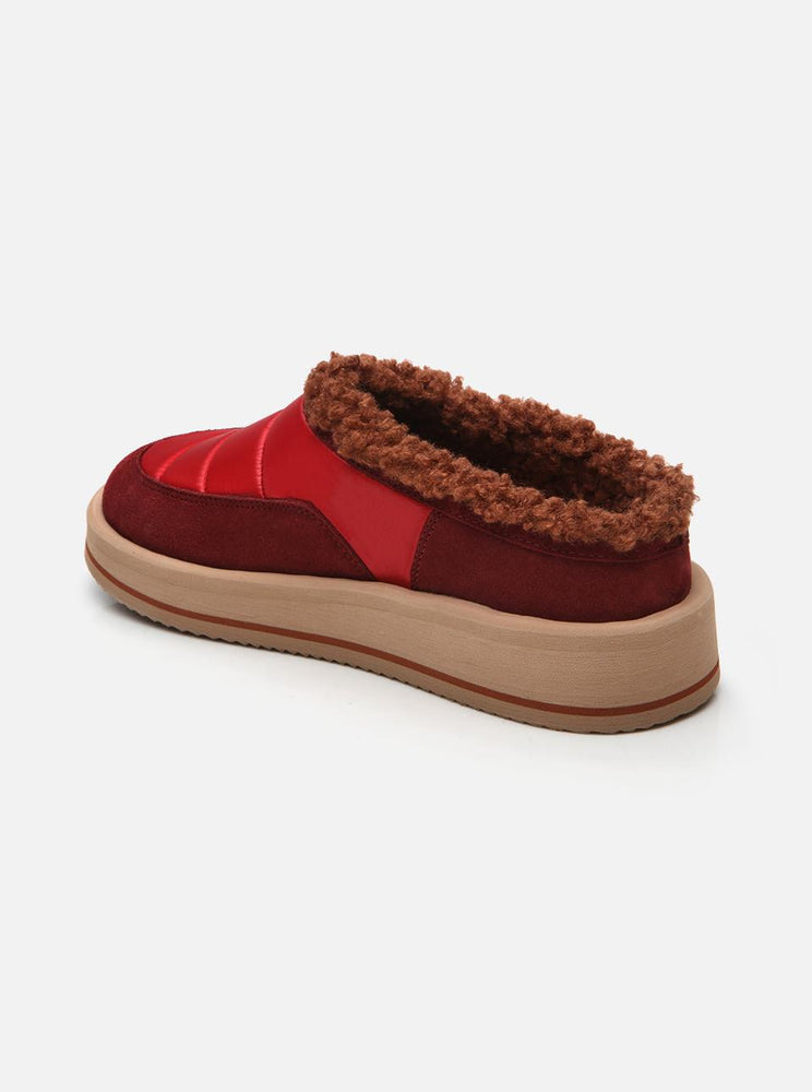 
                      
                        Water Red Women's Fabric-Suede Slippers
                      
                    