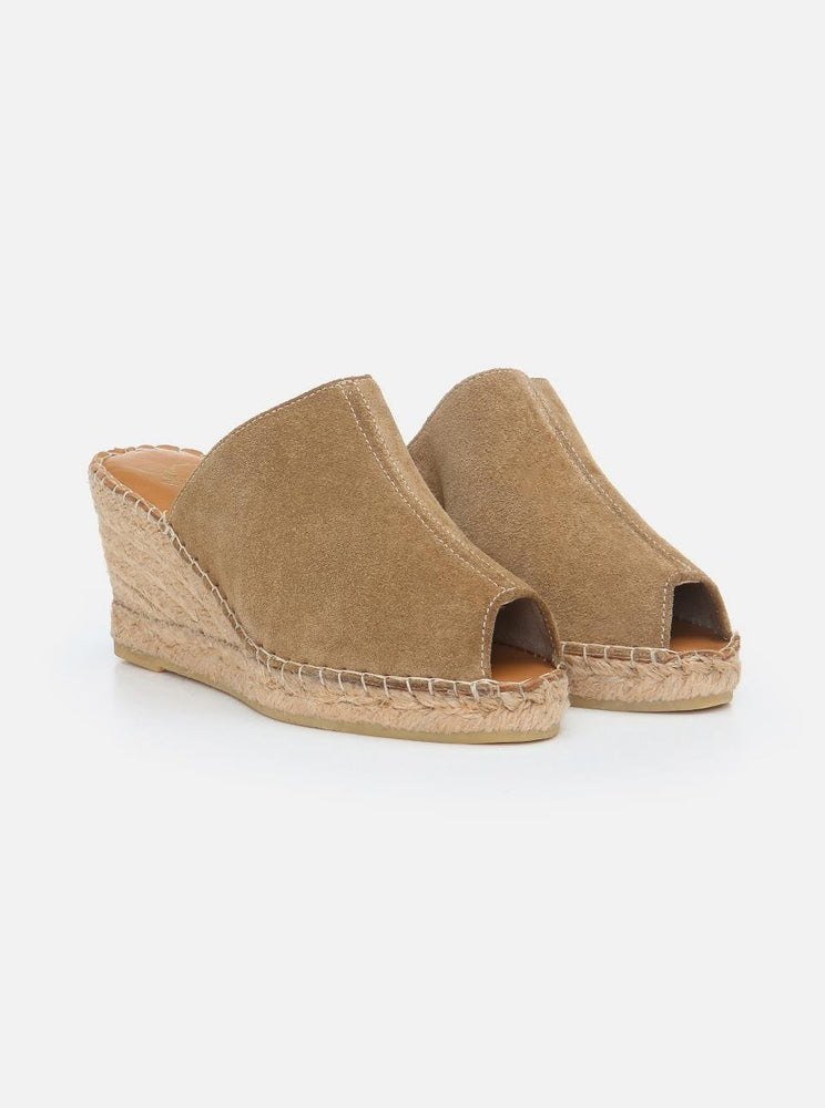 Suzy Muskat Women's Wedge Heel Espadrille Slippers