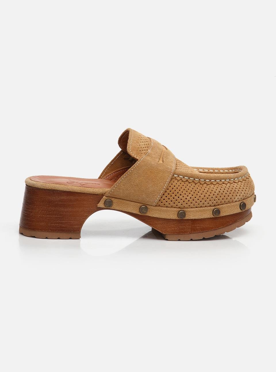 Ticca Dark Sand Women's Clogs