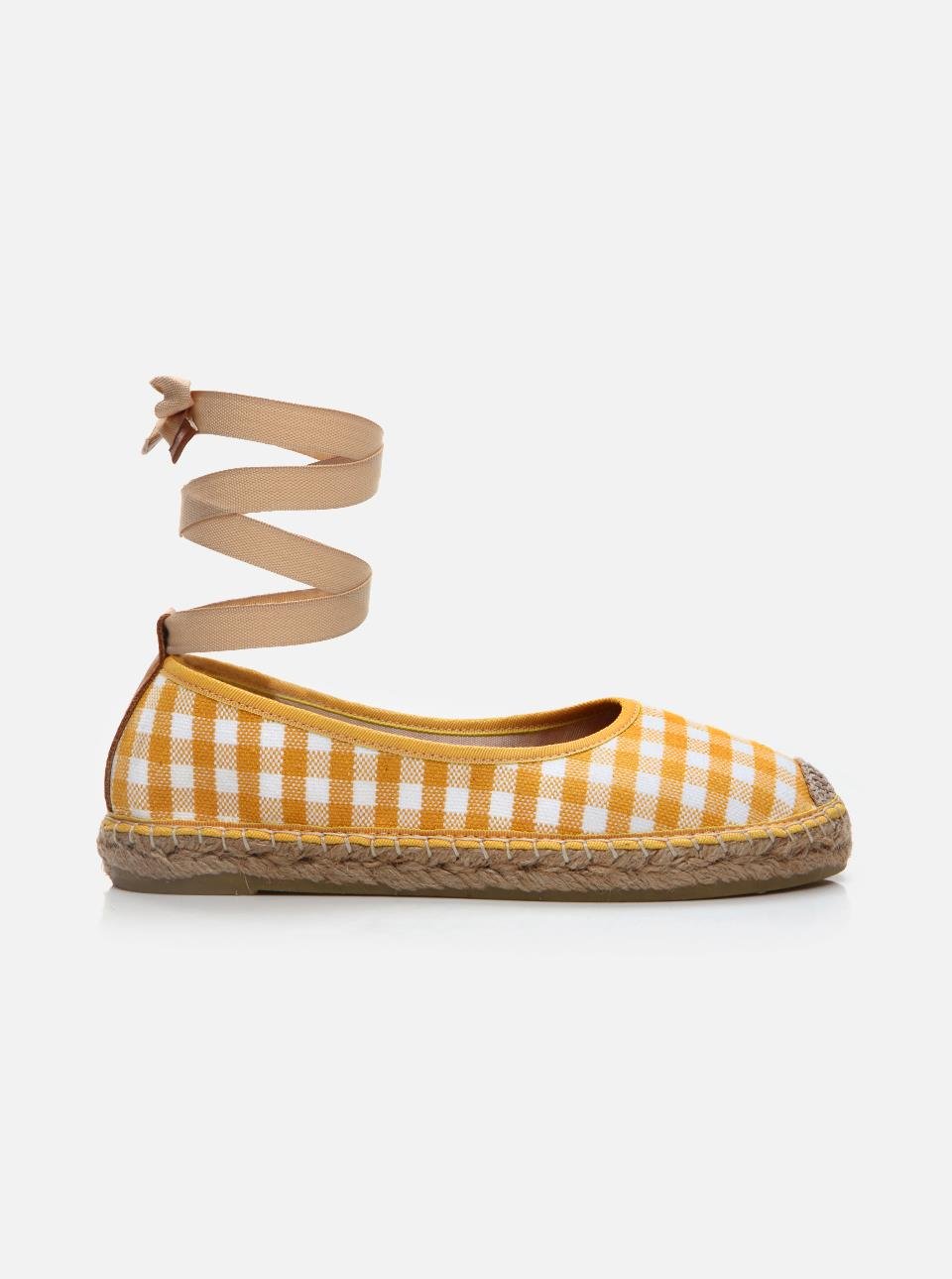 Tokyo Yellow Women's Flat Espadrilles