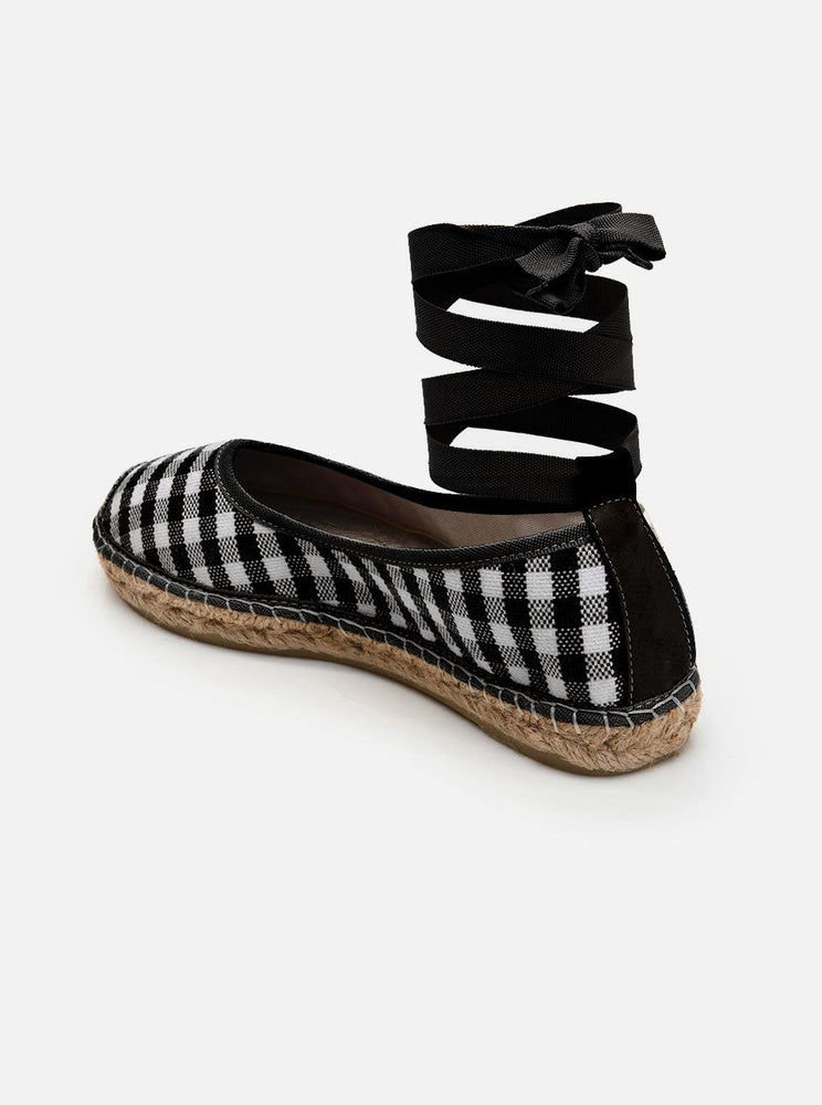 Tokyo Black Women's Flat Espadrilles