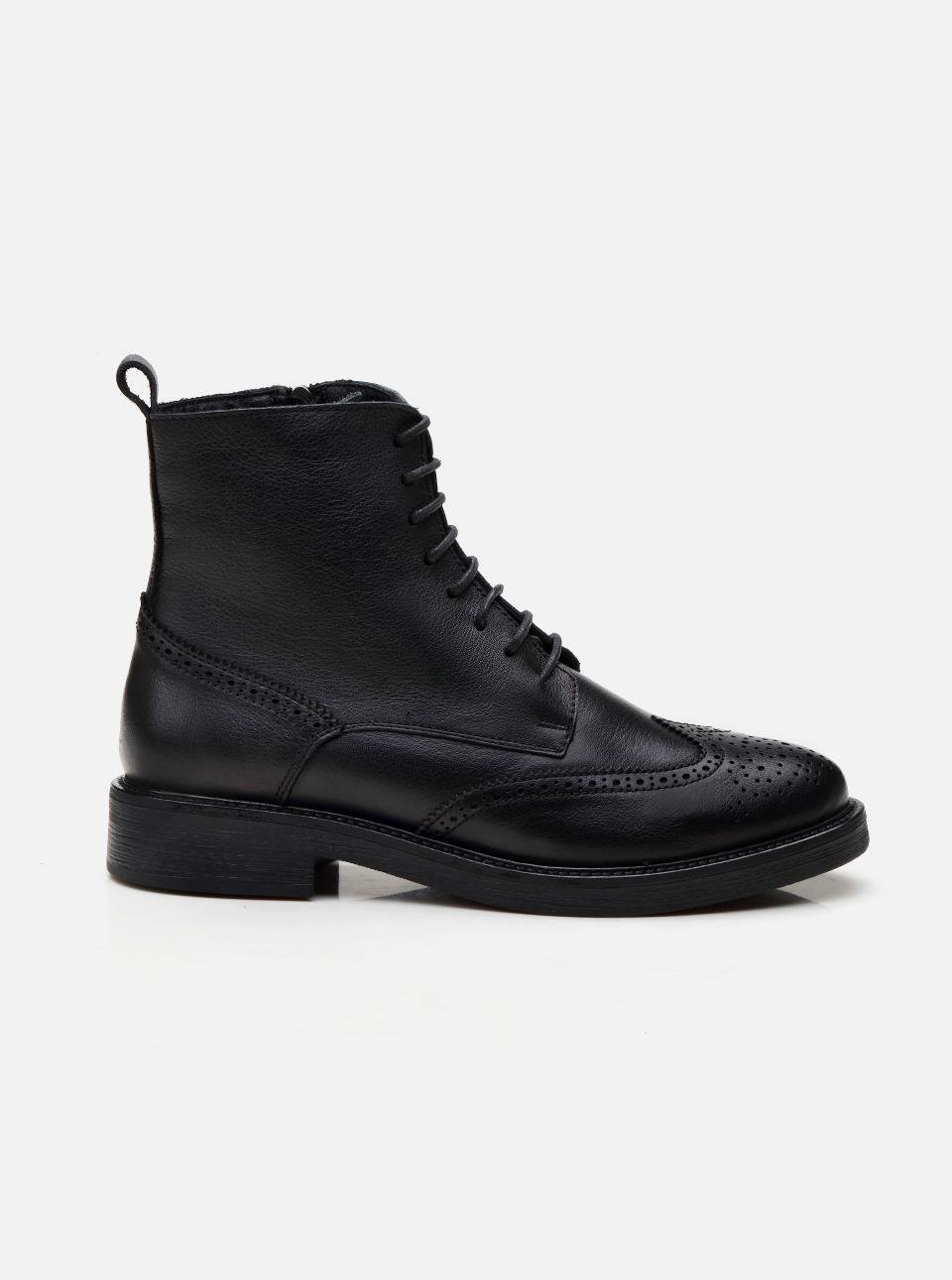 Yorkshire Black Women's Leather Boots