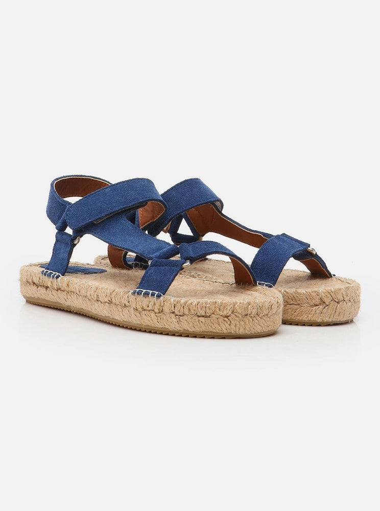 Yula Indigo Blue Women's Espadrille Sandals