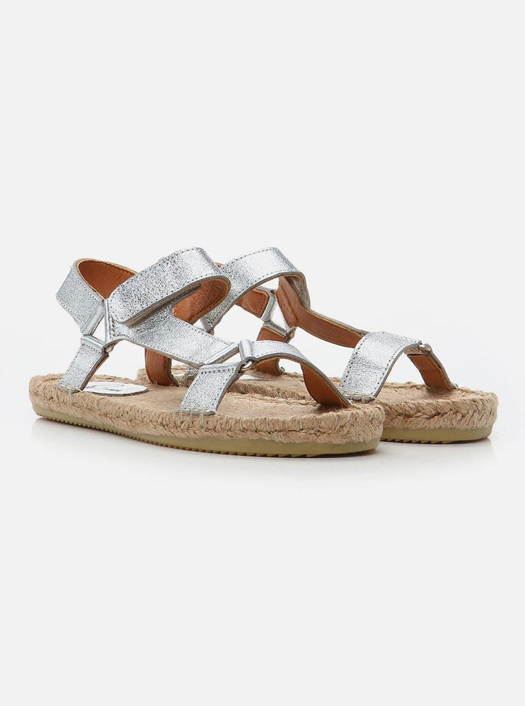 
                      
                        Yuti Silver Women's Espadrille Sandals
                      
                    