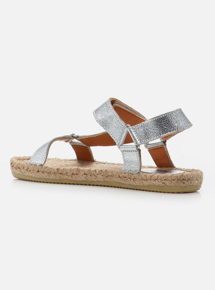 
                      
                        Yuti Silver Women's Espadrille Sandals
                      
                    