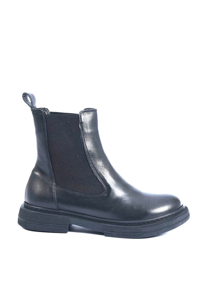 Zeist Black Women's Leather Boots